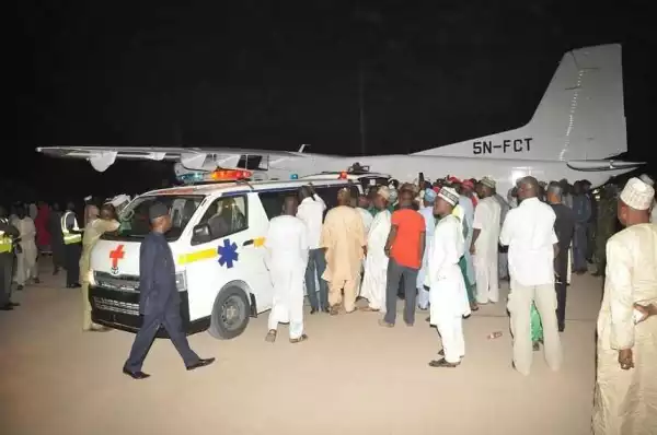 Corpse Of Former Governor, Abdulkadir Kure Arrives Niger State From Germany. Photos